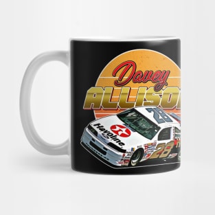 Davey Allison 28 80S Retro Mug